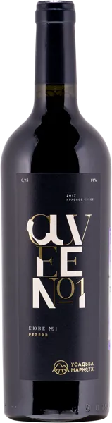 Изображение Вино красное сухое стиль №3 Каберне Совиньон купаж ЗГУ усадьба маркотх кюве №1 Усадьба Маркотх с/б, 0,75 л
