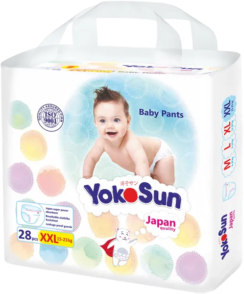Изображение Трусики XXL 15-23 кг Йокосан комфорт Азия Лайф м/у, 28 шт