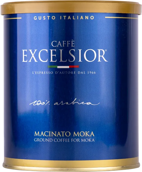 Изображение Кофе молотый Эксельсиор мока 100% арабика Эксельсиор СРЛ ж/б, 250 г