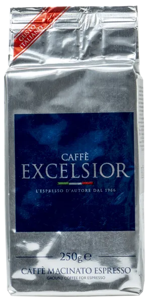 Изображение Кофе молотый Эксельсиор Эспрессо 60% арабика Эксельсиор СРЛ м/у, 250 г