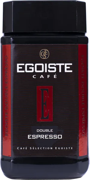 Изображение Кофе растворимый Эгоист дабл эспрессо Хорсъ КД с/б, 100 г