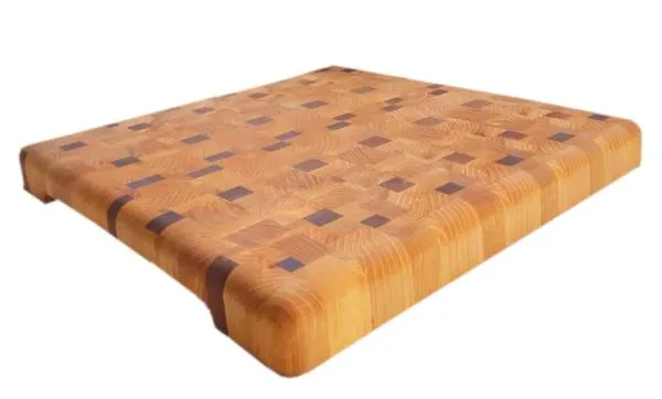 Изображение Доска 40*30см разделочная Снегири прекрасная торцевая Снегири , 1 шт