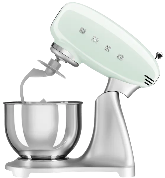 Изображение Миксер 4,8л зеленый серебро Смег планетарный Смег к/у, 1 шт