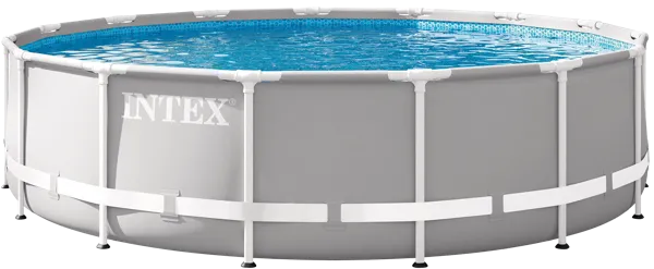 Изображение Бассейн 305*76см каркасный Интекс призм фрейм серый Интекс м/у, 1 шт