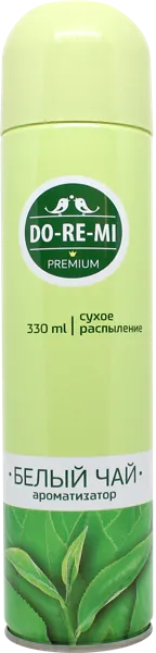 Изображение Освежитель воздуха Дореми премиум белый чай Сибиар ж/б, 330 мл