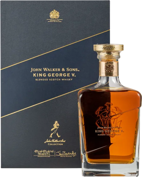 Изображение Виски купажированный Джонни Уокер кинг джордж v 25 лет Джонни Уокер п/у, 0,75 л