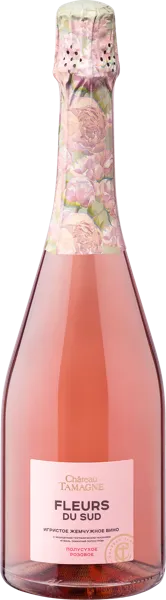 Изображение Вино игристое розовое п/сух Шато Тамань ЗГУ флерс дю сюд Кубань Вино с/б, 0,75 л
