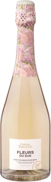 Изображение Вино игристое белое брют Шато Тамань ЗГУ флерс дю сюд Кубань Вино с/б, 0,75 л