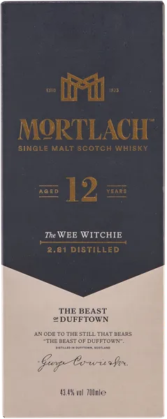 Изображение Виски односолодовый Мортлах спейсайд 12 лет Мортлах п/у, 0,7 л