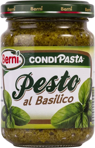 Изображение Соус песто Берни из базилика Пуччи СРЛ с/б, 135 г