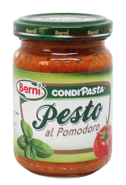 Изображение Соус песто Берни из томатов Пуччи СРЛ с/б, 130 г