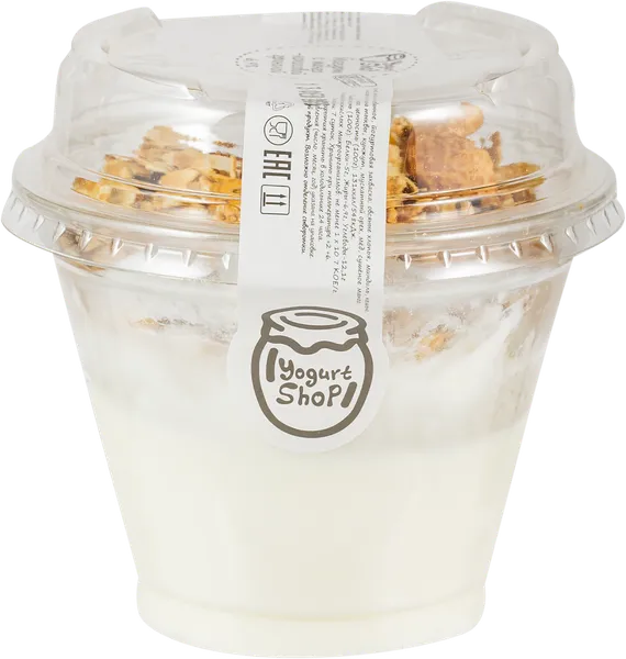 Изображение Йогурт 6,9% Йогурт Шоп манго гранола Йогурт шоп п/б, 175 г