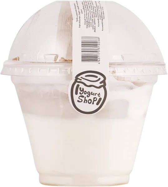 Изображение Йогурт 7,4% с гранолой Йогурт Шоп груша миндаль Йогурт шоп п/б, 175 г