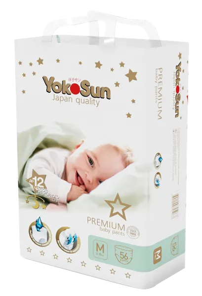 Изображение Трусики М 6-10 кг Йокосан премиум Азия Лайф м/у, 56 шт