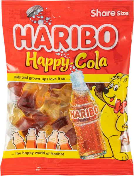Изображение Мармелад жевательный Харибо хэппи кола Харибо м/у, 80 г
