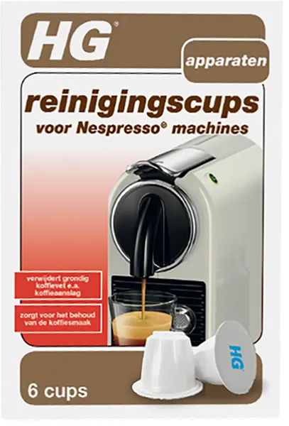 Изображение Капсулы от накипи Эйчджи для кофемашин неспрессо ЭйчДжи п/у, 6 шт