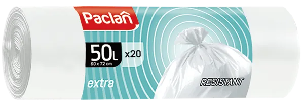 Изображение Мешки для мусора 50л Паклан экстра СеДо сп м/у, 20 шт