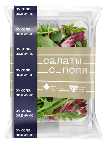 Изображение Смесь салатная Белая дача рукола радиччо Белая дача флоупак, 125 г