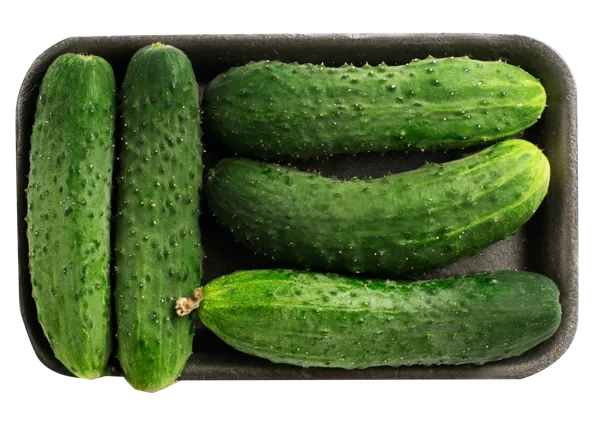 Изображение Овощ короткоплодный огурец пупырчатый Ситифрукт подложка, 450 г