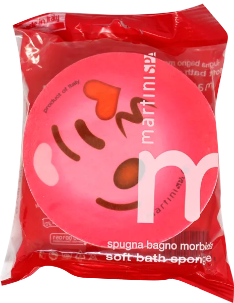 Изображение Губка для тела детская Мартини смайлик Мартини спа м/у, 1 шт