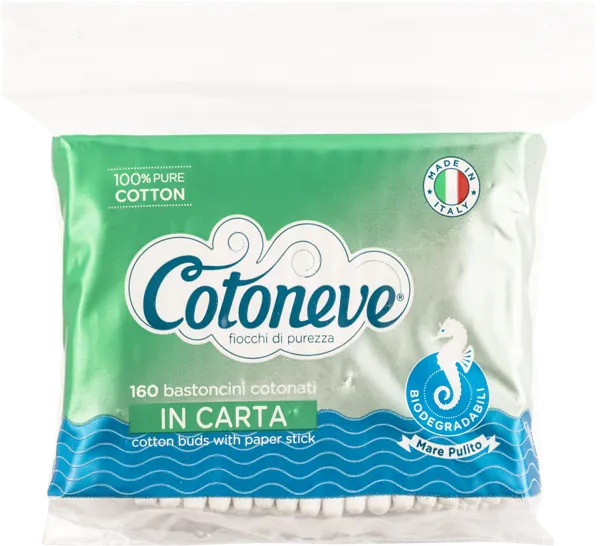 Изображение Ватные палочки 100% хлопок Котонев Сисма м/у, 160 шт