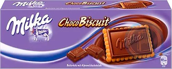 Изображение Печенье Милка чоко бискитс Мондэлис м/у, 150 г