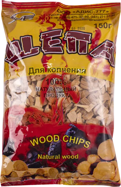 Изображение Щепа для копчения Ольха Адис 777 м/у, 150 г