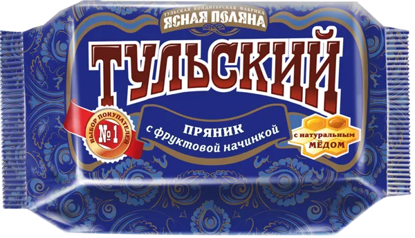 Изображение Пряник Тульский с фруктовой начинкой ОК Красный Октябрь м/у, 45 г