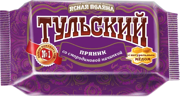 Изображение Пряник Тульский со смородиной ОК Красный Октябрь м/у, 45 г