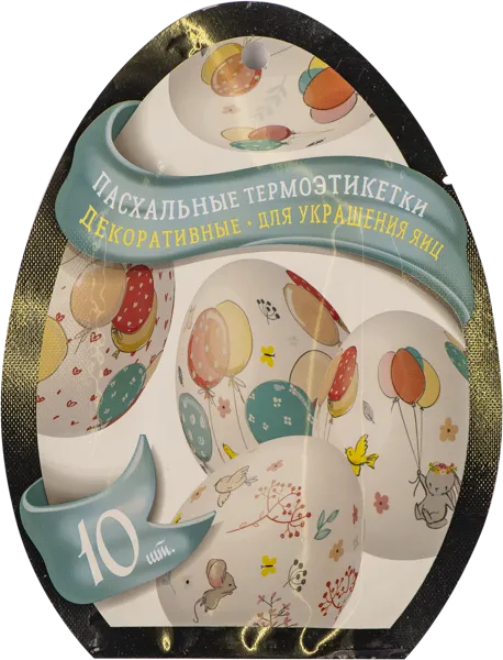 Изображение Термоэтикетка пасхальная Домашняя кухня в ассортименте Топ Продукт м/у, 10 шт