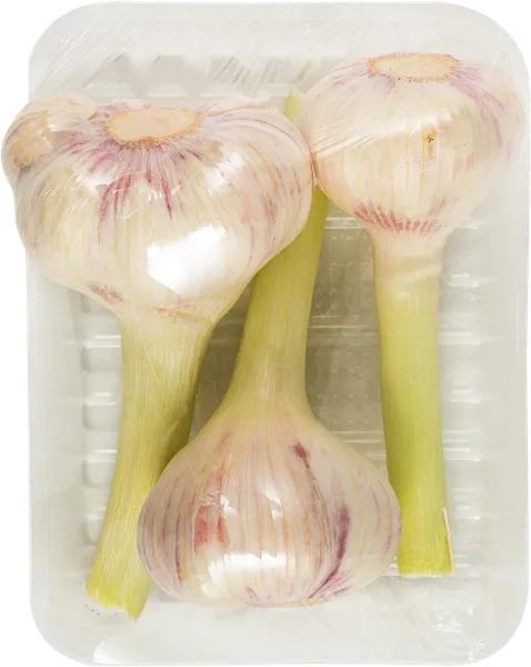 Изображение Корнеплод  чеснок молодой  лоток, 3 шт