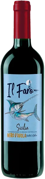 Изображение Вино красное сухое стиль №1 Неро Д Авола Сицилия ил фаро Гадоро с/б, 0,75 л