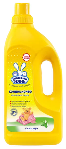 Изображение Кондиционер для белья Ушастый нянь алоэ вера детский Невская Косметика п/у, 1,2 мл