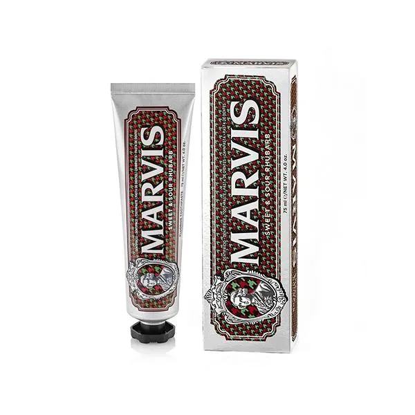 Изображение Зубная паста от налета Марвис кисло-сладкий ревень Людовика Мартелли к/у, 75 мл
