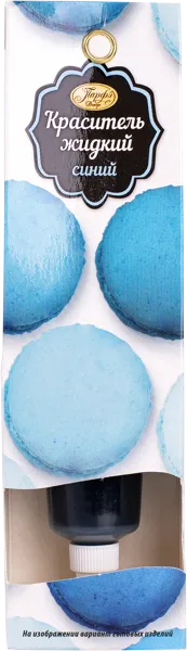 Изображение Краситель пищевой жидкий Парфэ синий Топ Продукт м/у, 25 г