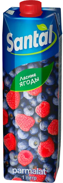 Изображение Напиток сокосодержащий Сантал лесные ягоды Пармалат т/п, 1,05 л