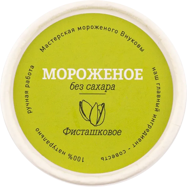 Изображение Мороженое г.Краснодар б/с Внуковы фисташковое ЭкоЖизнь к/у, 80 г