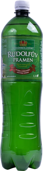 Изображение Мин вода газ рН 6,2 Рудольфов Прамен лечебно-столовая Богемия Хеалинг п/б, 1,5 л