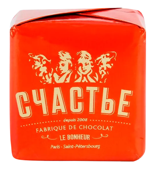 Изображение Конфета молочный шоколад Счастье грецкий орех карамель Счастье КФ м/у, 50 г