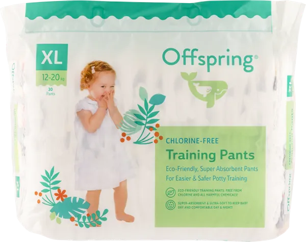 Изображение Трусики XL 12-20кг Оффспринг рыбки лес риф Фуджиан Блю м/у, 30 шт