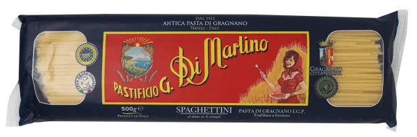 Изображение Макароны из твердых сортов Ди Мартино из Граньяно спагеттини Ди Мартино м/у, 500 г
