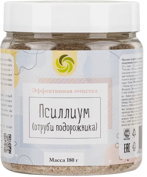 Изображение Отруби подорожника Оргтиум псиллиум Оргтиум п/у, 180 г