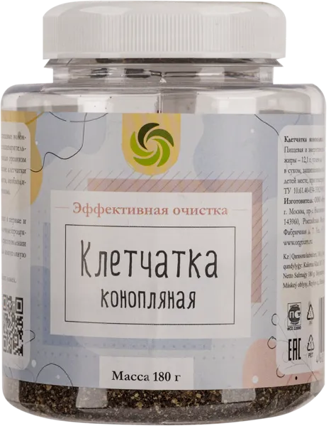 Изображение Клетчатка конопляная Оргтиум Оргтиум п/б, 180 г