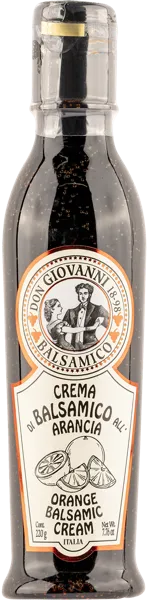 Изображение Крем бальзамический Дон Джованни из Модены с апельсином Леонарди п/б, 175 мл