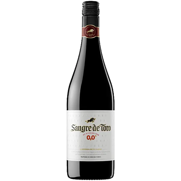 Изображение Вино красное п/сл Безалкогольное сангре де торо Дисмарк Продактс с/б, 0,75 л