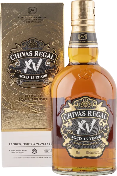 Изображение Виски купажированный Чивас Ригал 15 лет Чивас Бразерс п/у, 0,75 л
