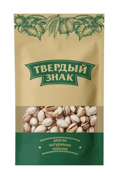 Изображение Орехи жареные соленые Твердый знак Крафт фисташки Орехпром м/у, 150 г