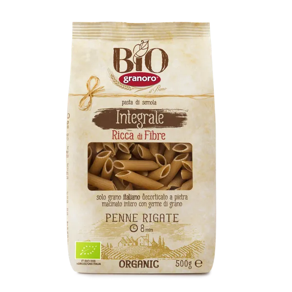 Изображение Макароны цельнозерновые Граноро из Апулии БИО интеграле пенне №103 Аттилио м/у, 500 г
