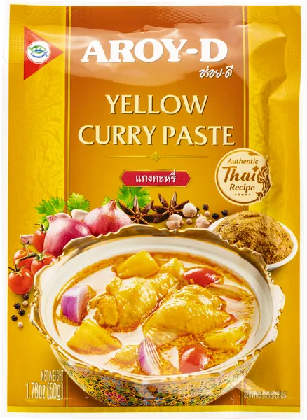 Изображение Паста Арой-д карри желтая Тай Агри м/у, 50 г
