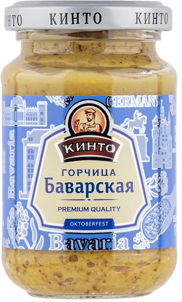 Изображение Горчица баварская Кинто октоберфест Девелей с/б, 170 г